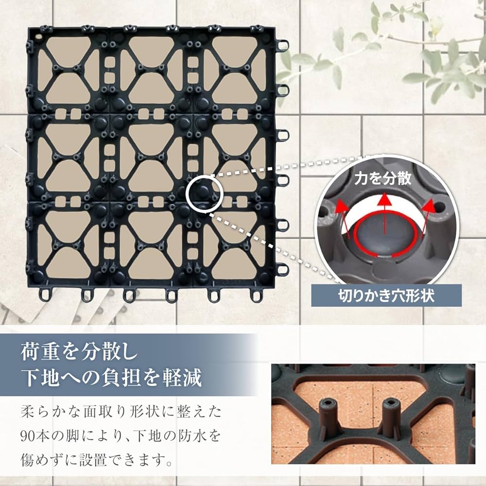 Amazon | TOTO 【 陶磁器製 ジョイント タイル 】 バーセア MU