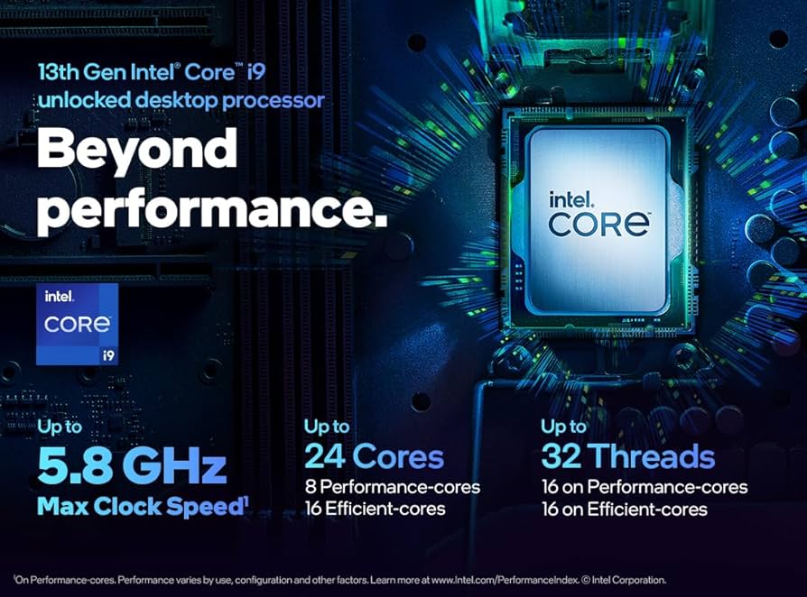 Amazon.com: Intel Core i9-13900K Desktop Processor 24 cores (8 P