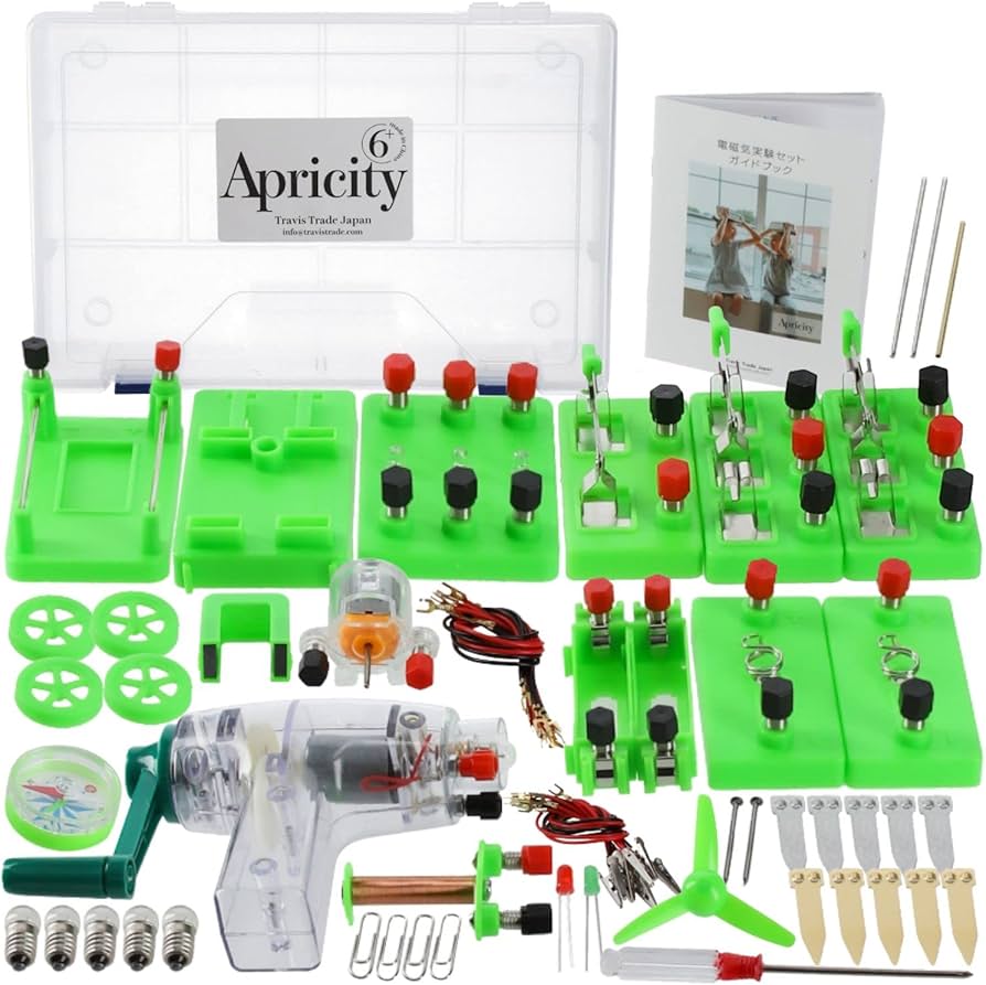 Amazon.co.jp: Apricity 電気回路 電気実験 セット 理解を深める 14