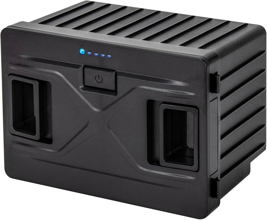 Amazon.co.jp: SAMONIC 車載冷蔵庫専用バッテリー 15600mAh大容量 充電