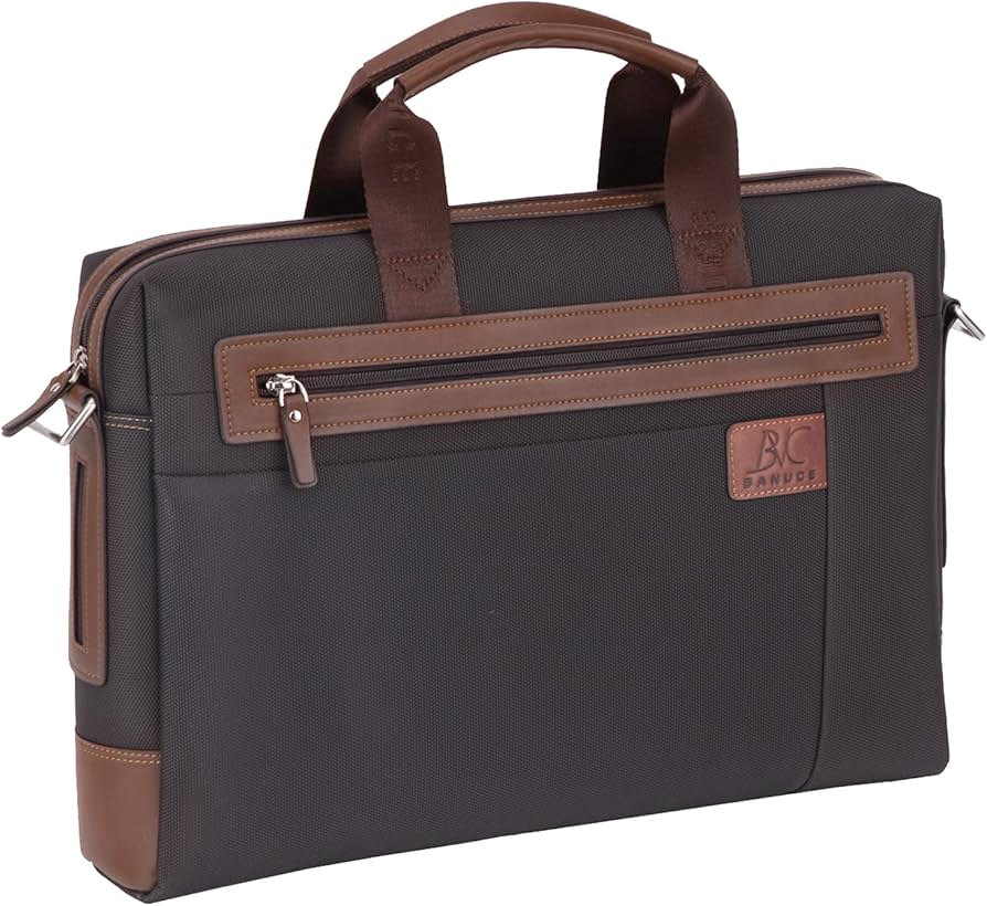 Amazon.com: Banuce Briefcase for Men Waterproof Nylon Work Bag for