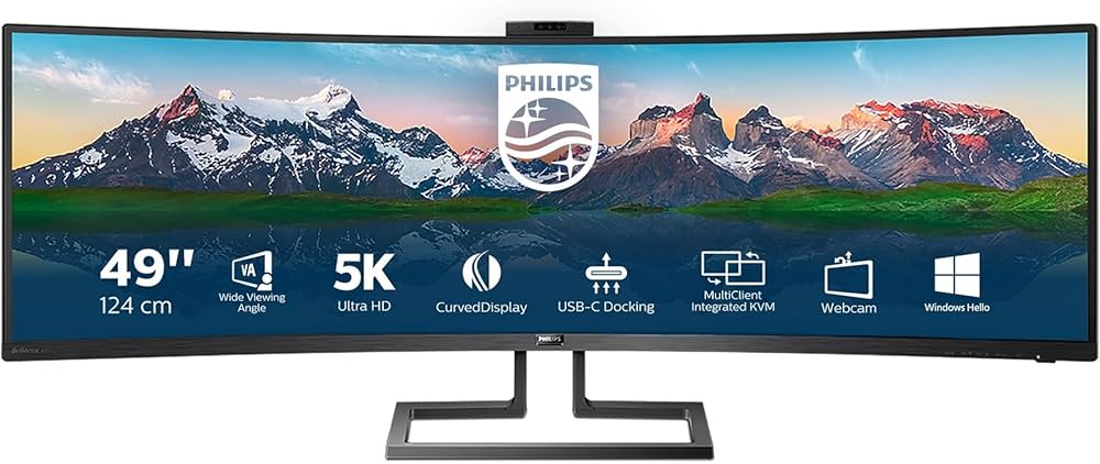 Amazon.co.jp: Philips Brilliance 32:9 SuperWide curved LCD display