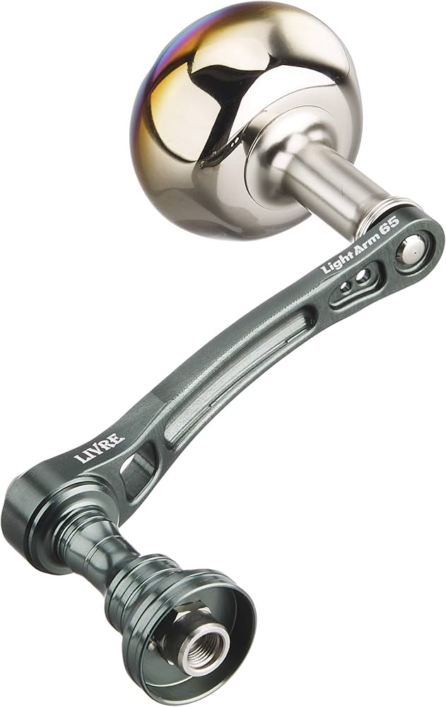 Amazon | リブレ(LIVRE) ライトアーム 65 EP37ノブ ダイワ用 (ガンメタ