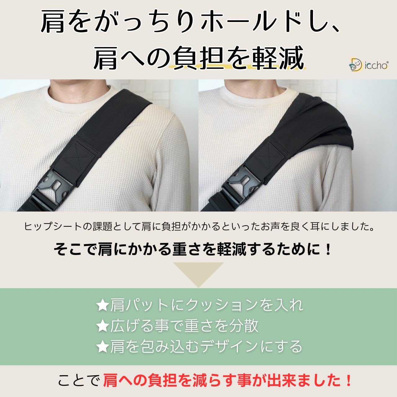 Amazon.co.jp: DDiccho【保育士が作った】Hug育バッグ ショルダー