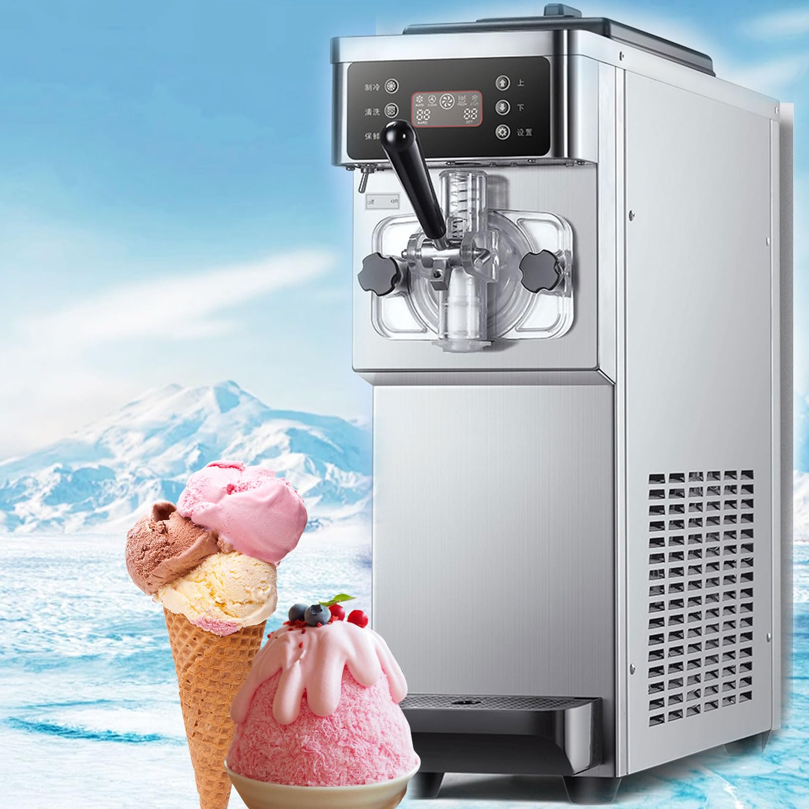 K♢1156 SANDEN ソフト・アイスクリームマシン CIM-10A K♢1156 SANDEN