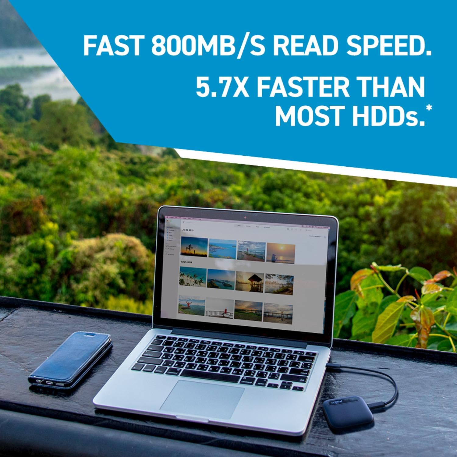 Amazon | Crucial X6 外付け SSD 1TB 【PS5/PS4 動作確認済み】 USB