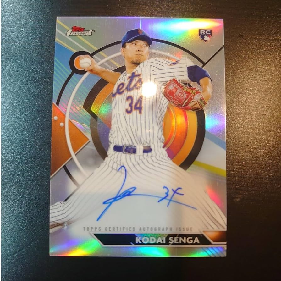 Amazon.co.jp: Topps Finest 千賀滉大 直筆サイン カード ルーキー