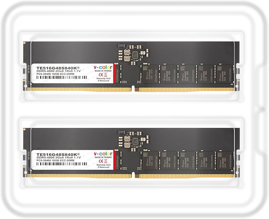 Amazon.co.jp: v-color Hynix IC サーバー用メモリ DDR5-4800MHz PC5