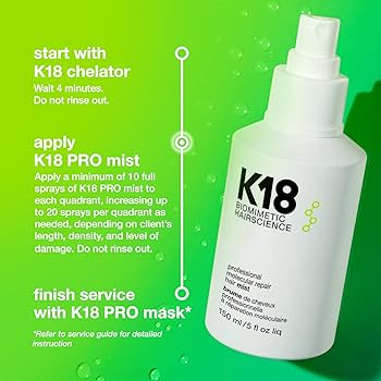 Amazon | K18 ヘアミスト150ml リペアミストBiomimetic Hairscience