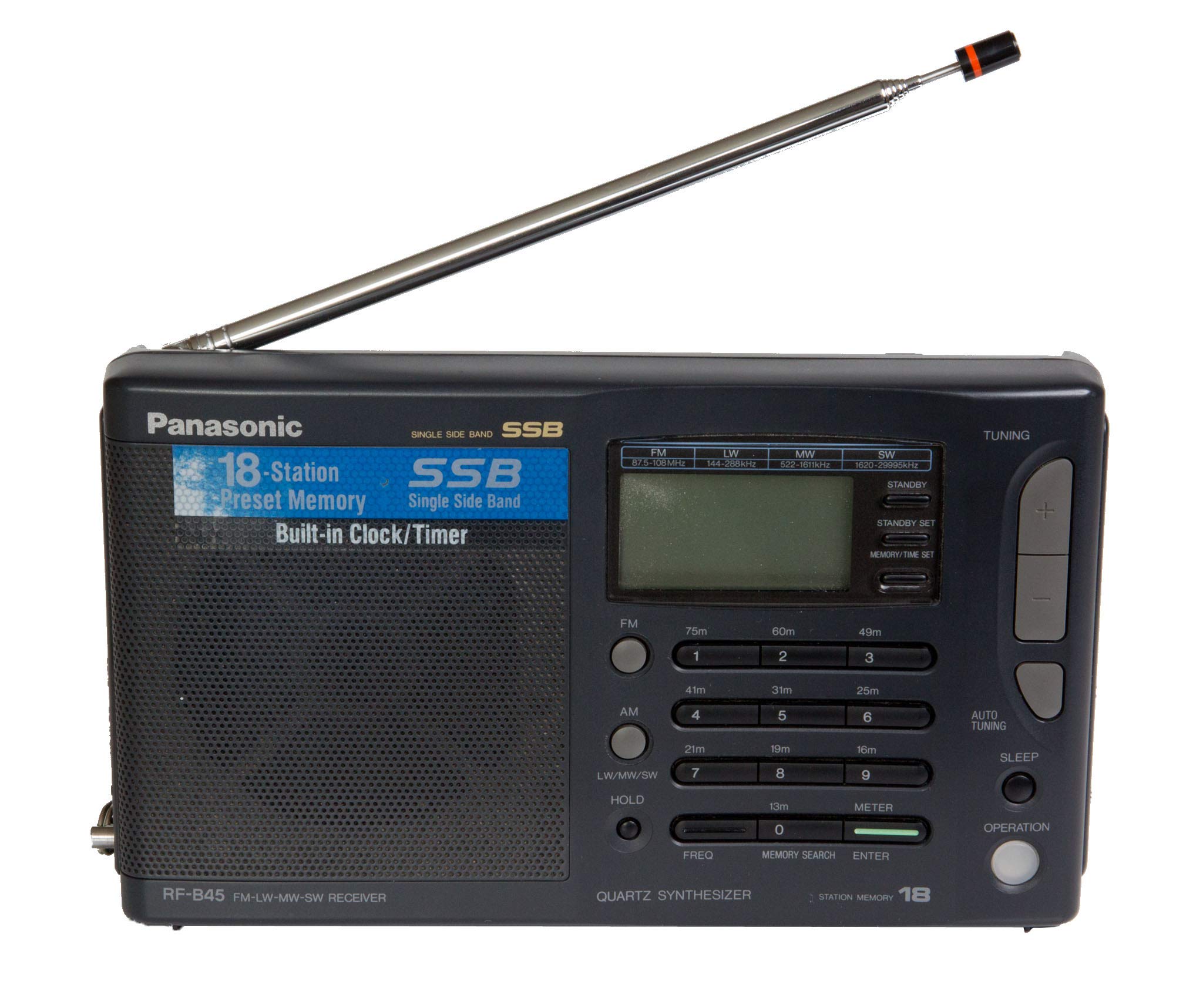 Panasonic RF-B45 World Receiver FM-LW-MW-SW All Band Receiver