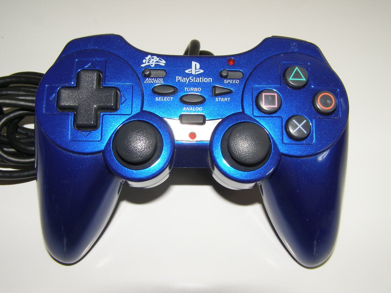 Amazon | PlayStation2専用 アナログ連射コントローラ「極」 ブルー