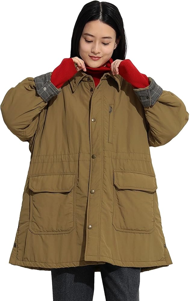 Amazon | [ビームスボーイ] コート ナイロン マウンテン コート