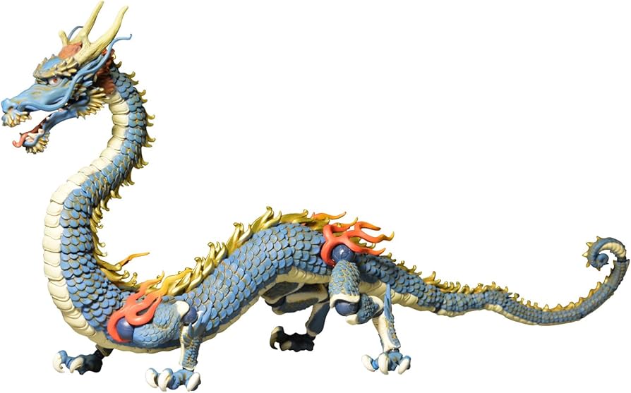 Amazon.co.jp: 海洋堂 タケヤ式自在置物 龍 着彩 ノンスケール ABS&PVC