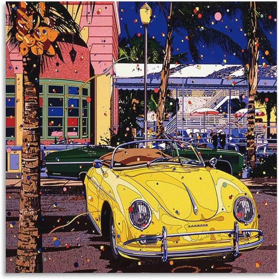 Amazon.co.jp: 鈴木英人の作品 《スターライト ヌーンデイ U.S.A.