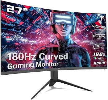 Amazon.com: KTC 27 inch Gaming Monitor, 1440P Curved Monitor