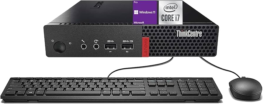 Amazon.com: Lenovo ThinkCentre M710q Tiny Desktop Mini Computer