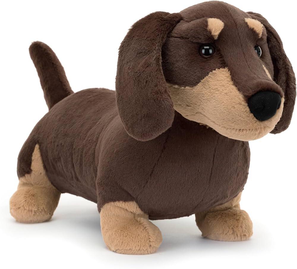 Buy Jellycat Otto Sausage Dog Stuffed Animal, Big Online at Low
