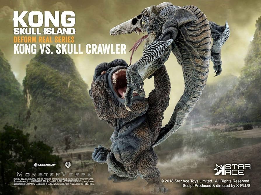 Amazon | デフォリアルシリーズ キングコング:髑髏島の巨神 コング vs