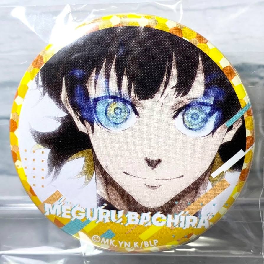 Amazon.co.jp: ブルーロック 蜂楽廻 ばちらめぐる 缶バッジ : おもちゃ