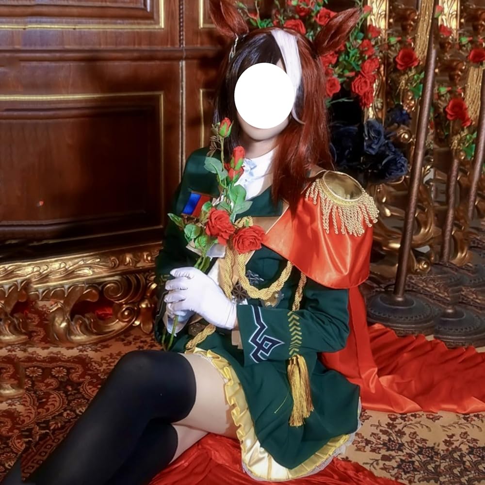 ウマ娘 シンボリルドルフ コスプレ ウィッグ 尻尾 ウィッグ ウマ娘