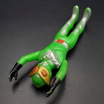 Amazon.co.jp: 宝蔵 玩具 サンダーマスク ソフビ 人形 約15㎝ 無版権