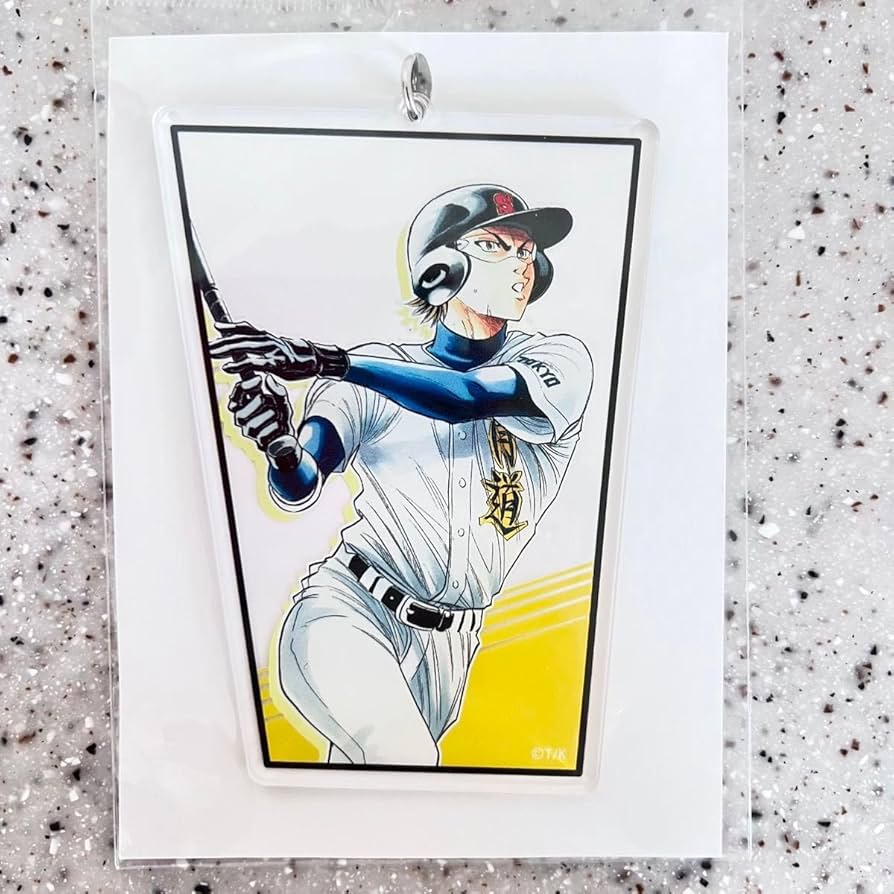 Amazon.co.jp: ダイヤのA 原画展 アクリルキーホルダー 御幸一也 原画