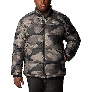Columbia Men's Pike Lake II Jacket, Black Mod Camo Prin | B2B