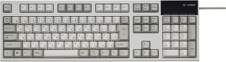 Amazon.co.jp: 東プレ REALFORCE R2 日本語108配列 静電容量無接点方式