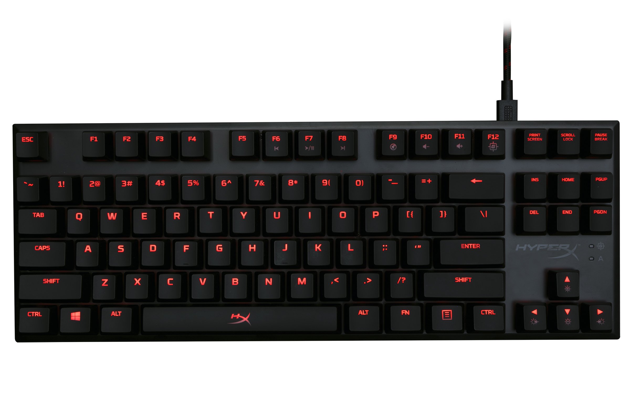 Amazon.co.jp: HyperX Alloy FPS Pro ゲーミングキーボード 赤軸 FPS