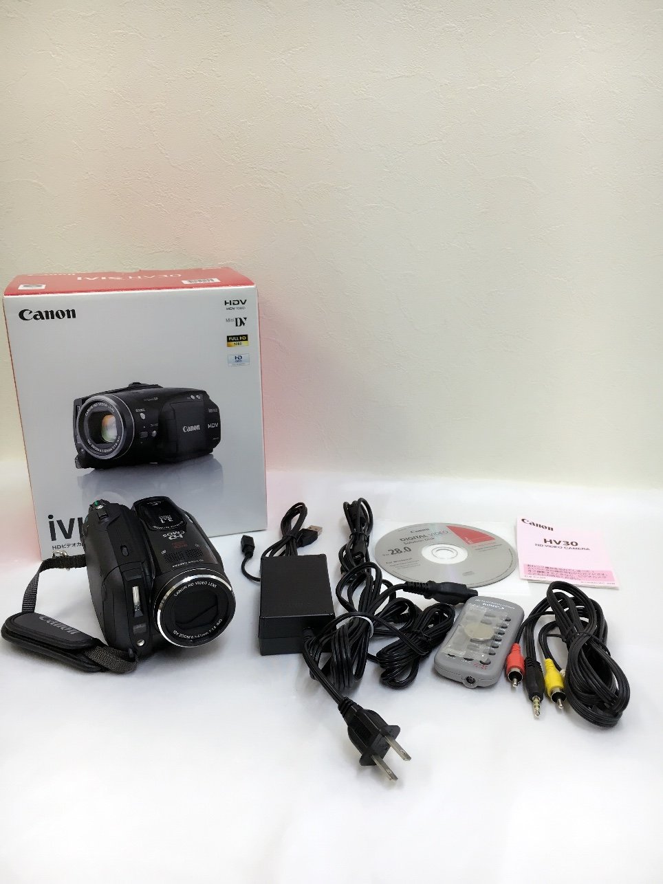 Amazon | Canon フルハイビジョンビデオカメラ iVIS (アイビス) HV30