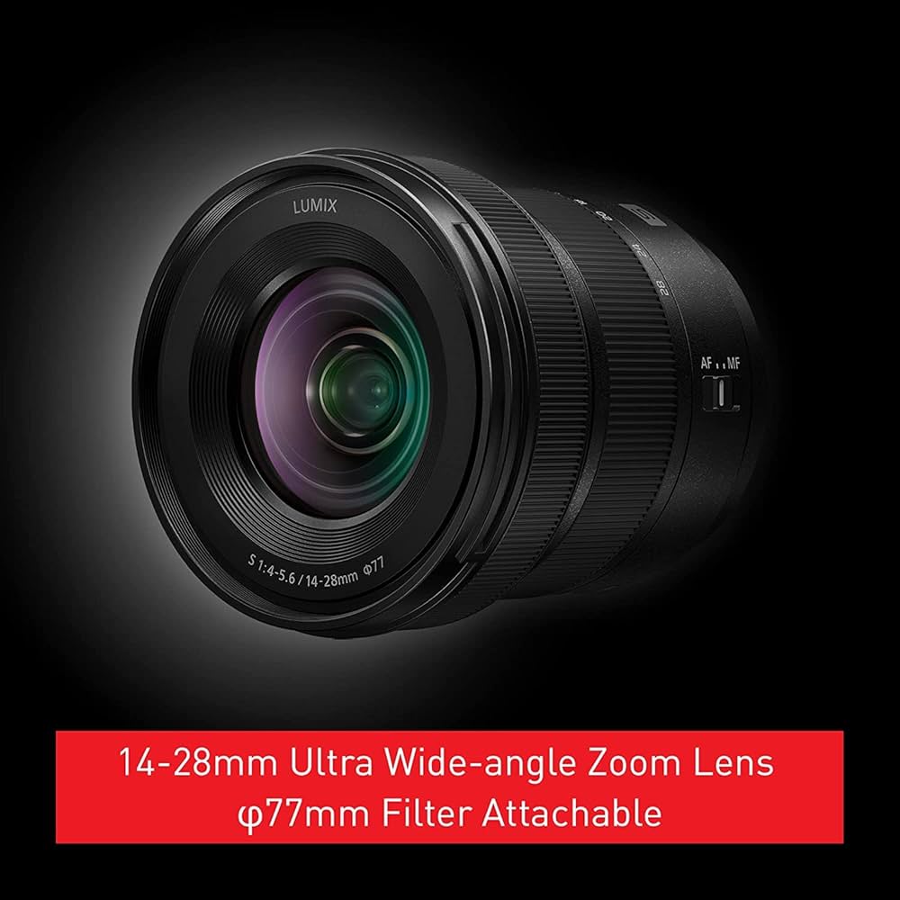 Panasonic Lumix S serires L Mount Camera Lens, S 14-28MM F/ 4.5