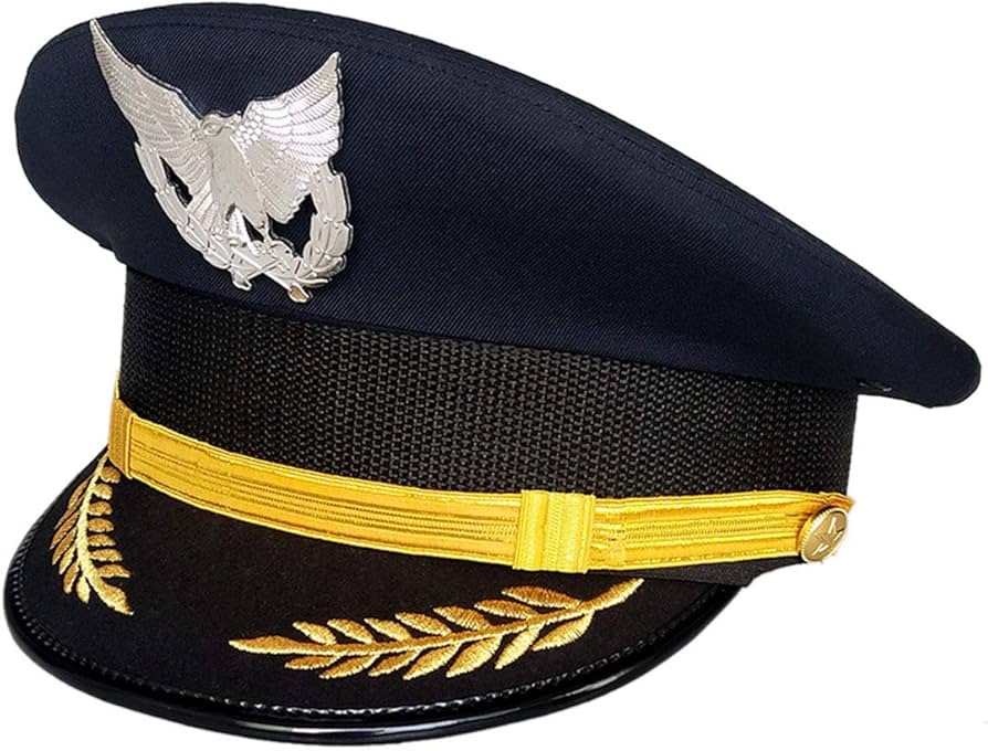 ブラニフ航空 1950年代 パイロット 帽章／制帽 キャプテン 機長 制服