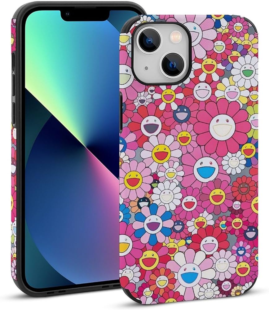 Amazon.co.jp: むらかみ たかし スマホケース iphone 13 カバー 耐衝撃