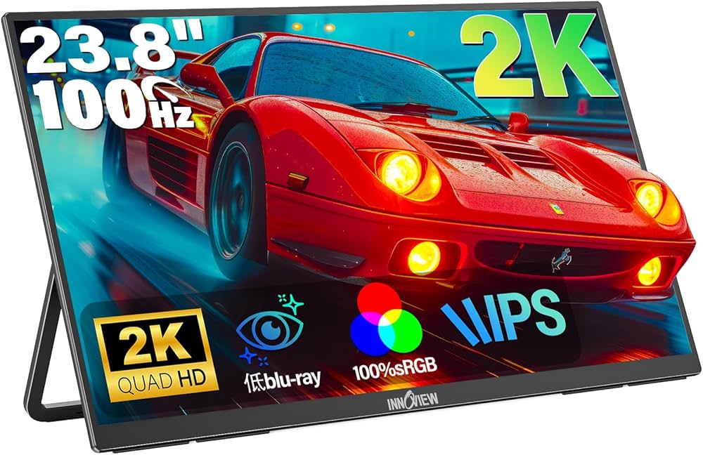 Amazon.co.jp: InnoView モバイルモニター 23.8インチ 2K モバイル