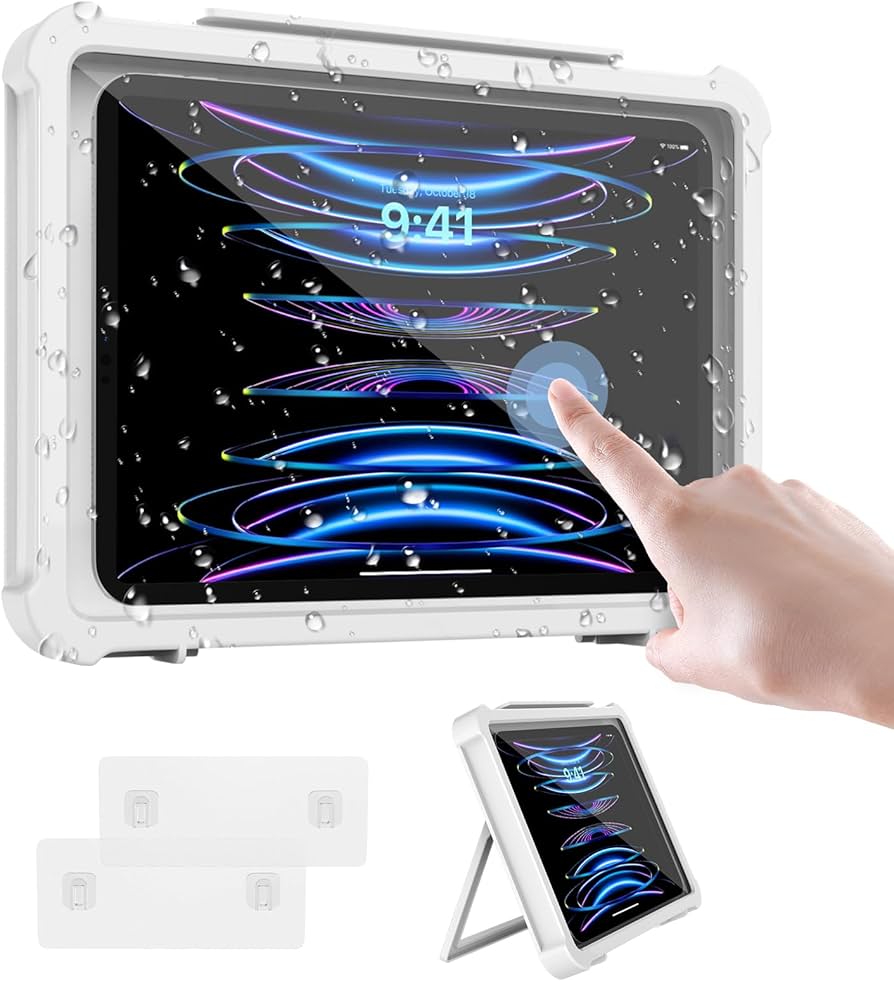 Amazon.co.jp: MoKo タブレット防水ケース お風呂 iPad お風呂 ケース