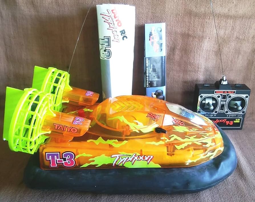 Amazon.co.jp: レア 当時物 TAIYO タイヨー RC ホバークラフト