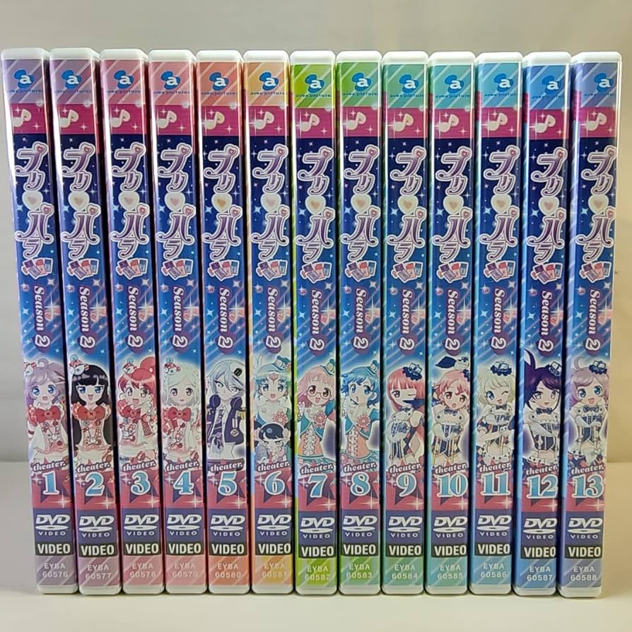 Amazon.co.jp: DVD プリパラ Season1～3 1～3期 全39巻セット
