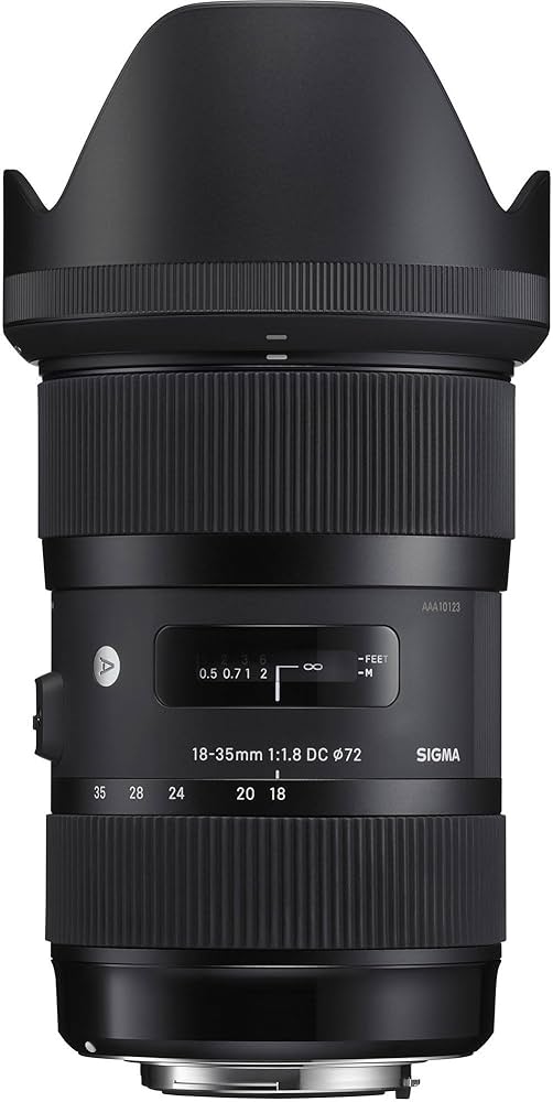 Amazon.com : SIGMA 18-35mm F1.8 Art DC HSM Lens for Nikon (210306