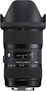 Amazon.com : SIGMA 18-35mm F1.8 Art DC HSM Lens for Nikon (210306
