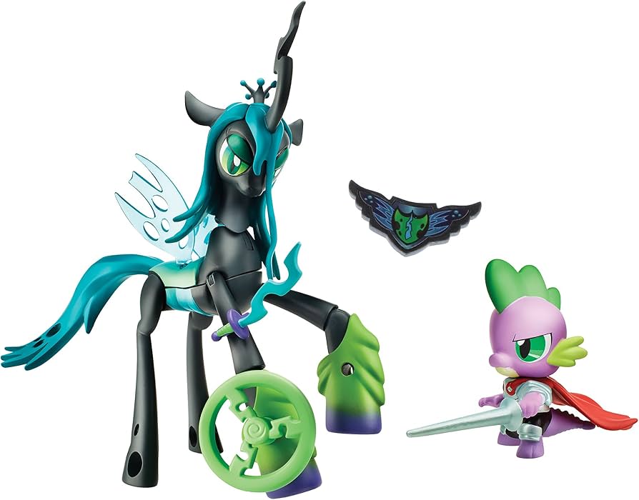 Amazon.com: My Little Pony Wonderbolts Queen Chrysalis And Spike
