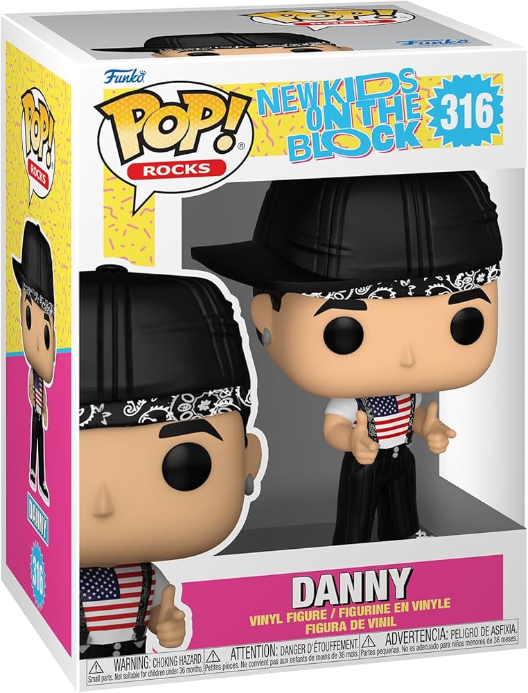 Amazon.com: Funko Pop! Rocks: New Kids on The Block - Danny : New