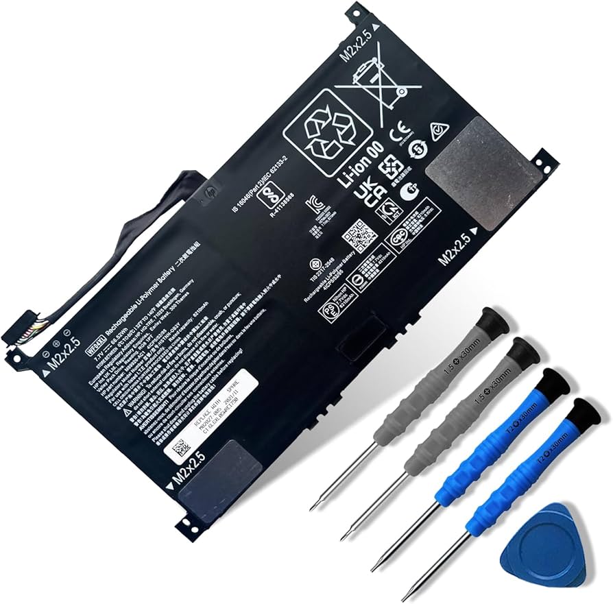 Amazon.com: Dentsing 66.52Wh WF04XL Laptop Battery Replace for HP