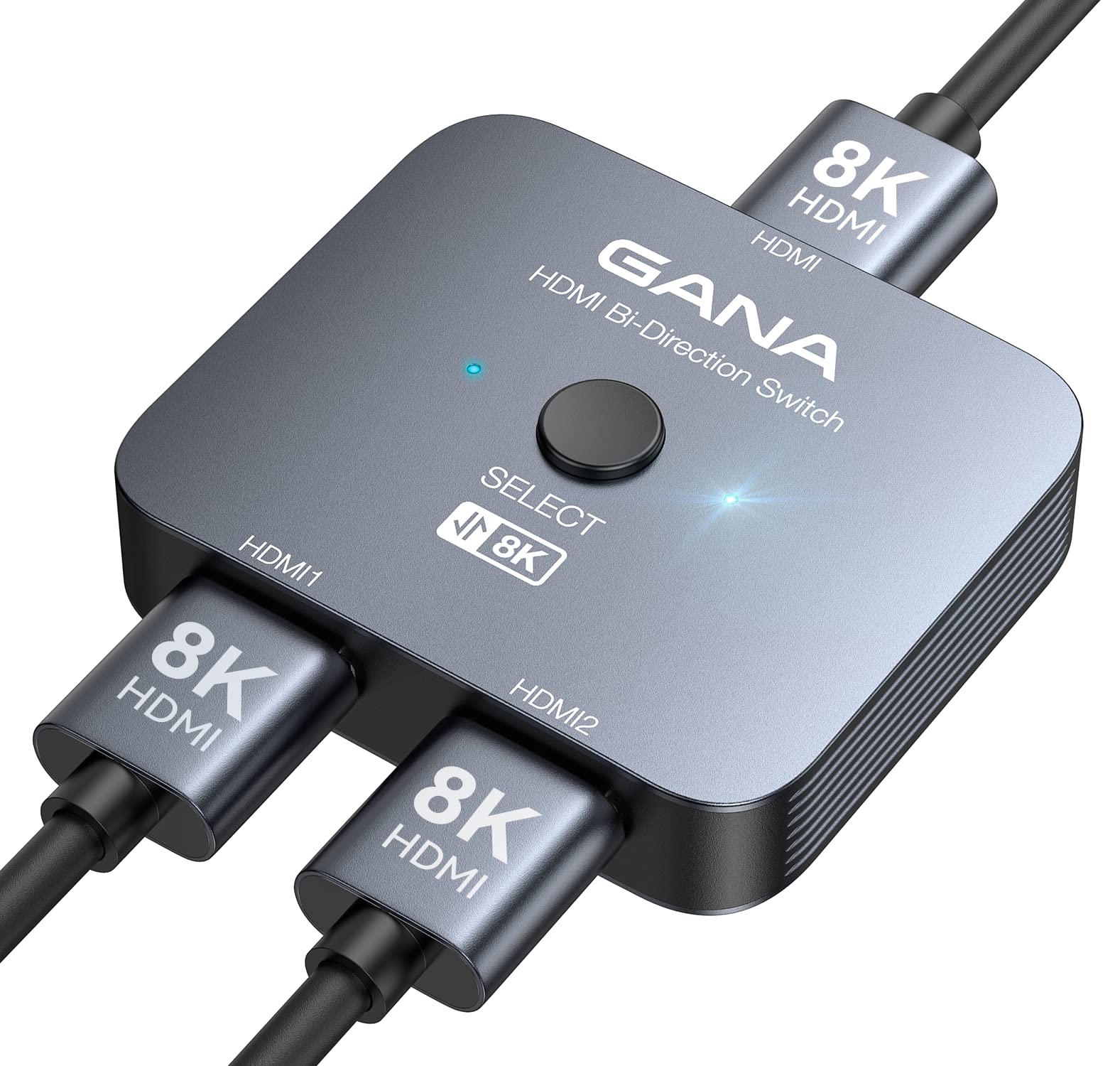 Amazon.com: GANA HDMI 2.1 Switch, 8K HDMI Switcher Splitter Bi