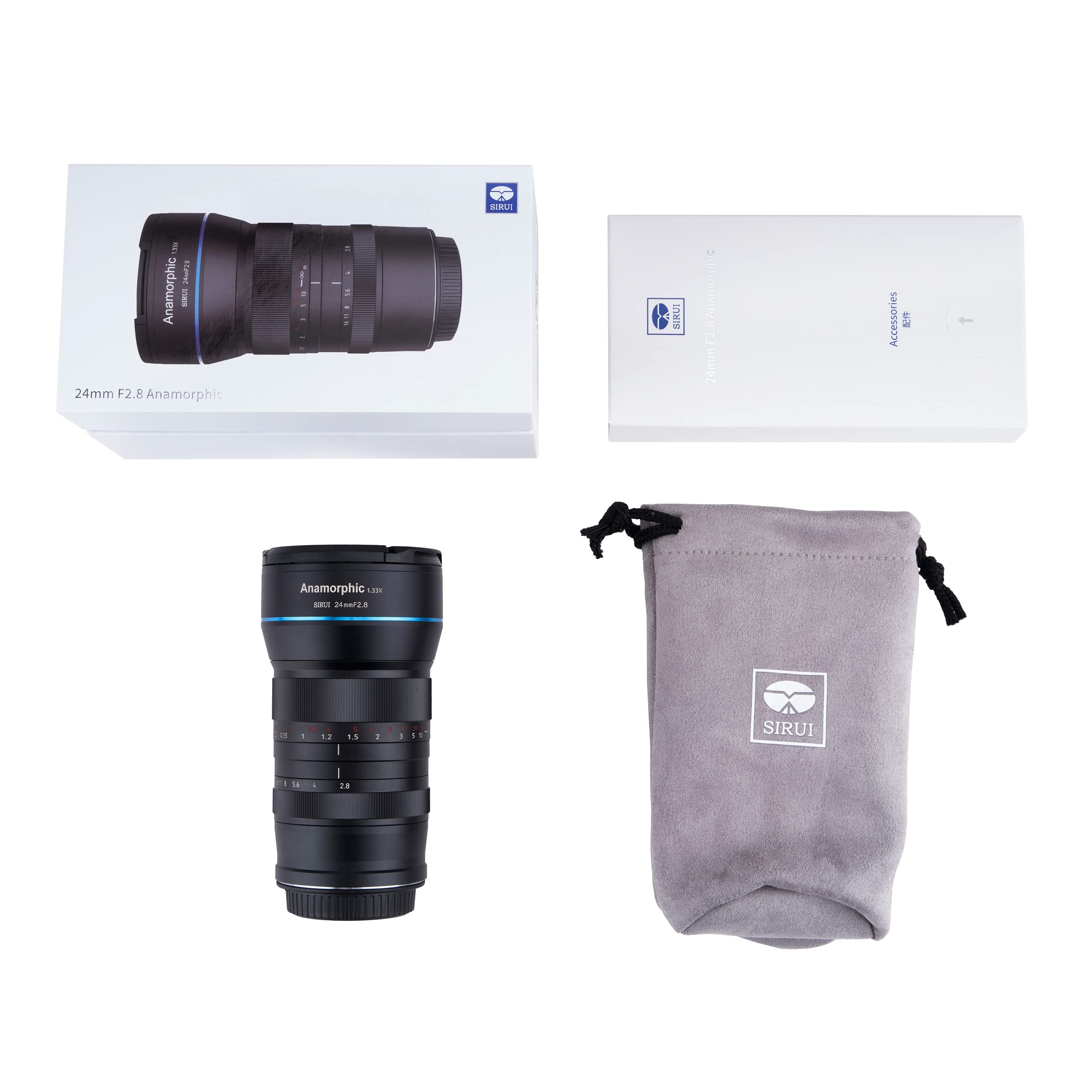 Amazon | シルイ SIRUI 24mm F2.8 1.33× アナモルフィックレンズ