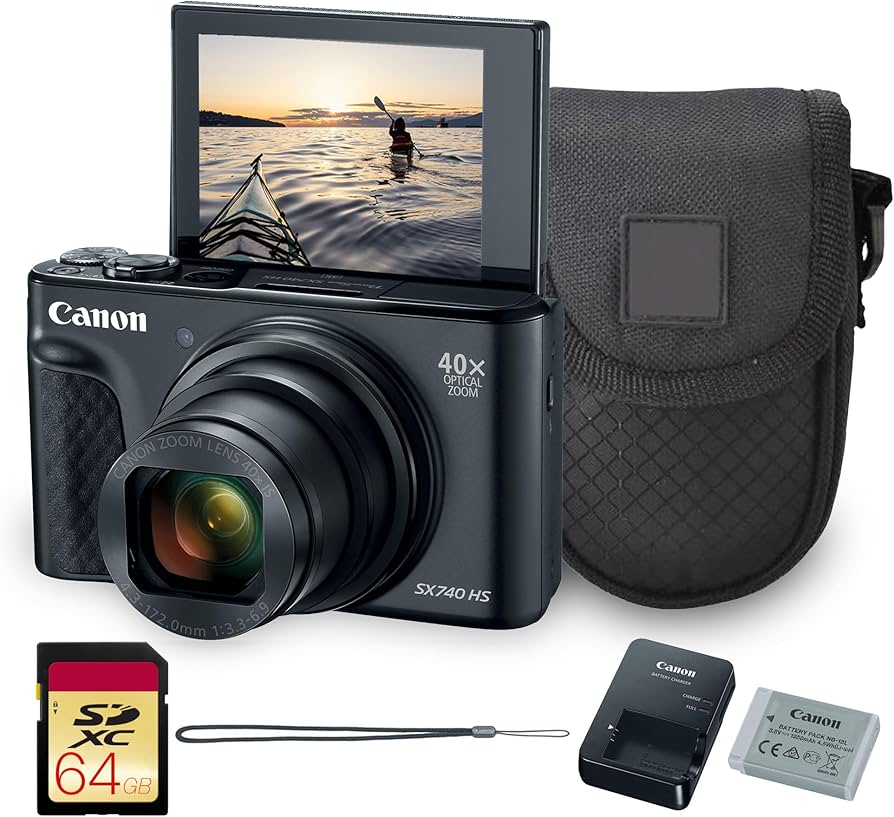 Amazon.com : Canon PowerShot SX740 HS Digital Camera | 20.3MP CMOS