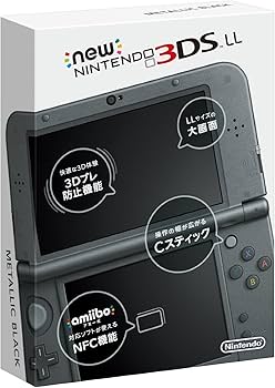 Amazon.com: New Nintendo 3DS LL Metallic Black : Video Games