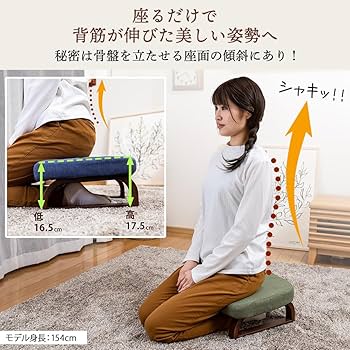 Amazon｜SUWALABO スワラボ 正座椅子 ricca (リッカ) 敬老の日 ギフト