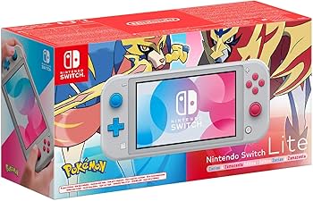 Amazon.com: Nintendo Switch Lite - Zacian and Zamazenta Edition