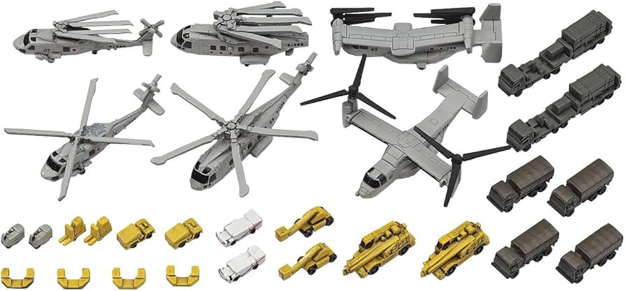 Amazon | ハセガワ 1/700 海上自衛隊 艦載機セット プラモデル用パーツ