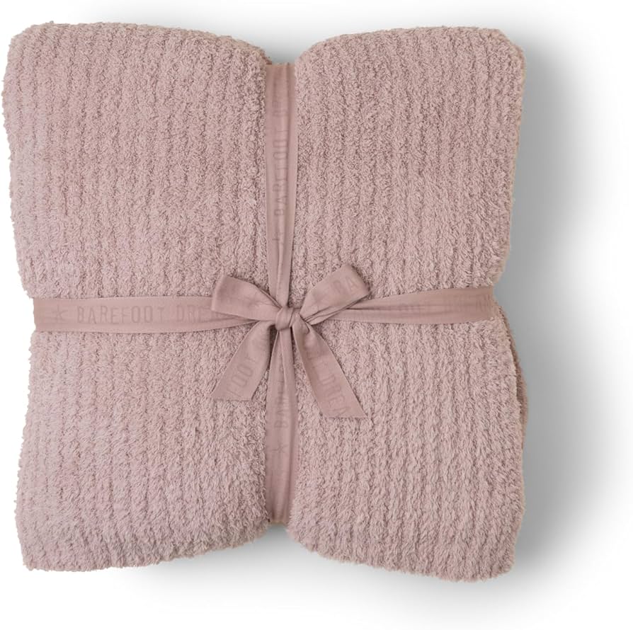 Amazon.com: Barefoot Dreams® CozyChic® Ribbed Bed Blanket, Feather